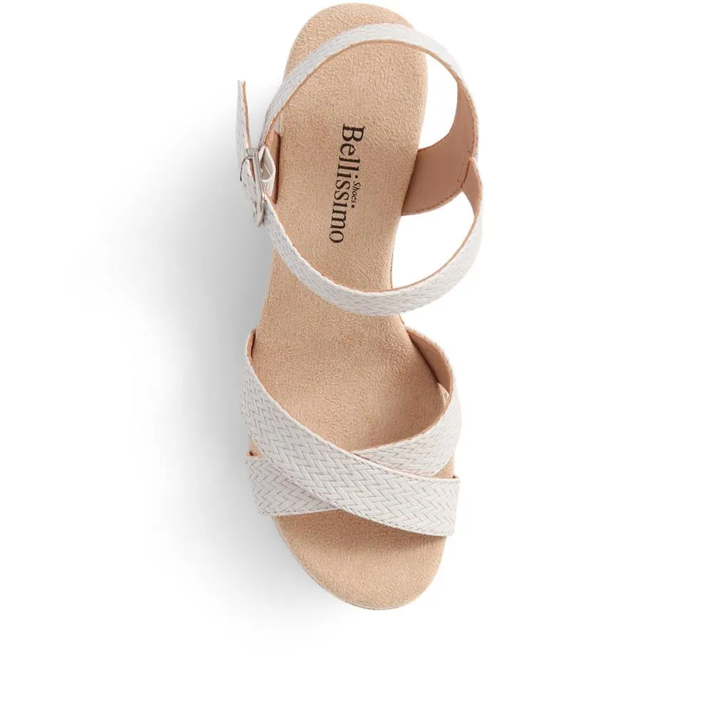 Wedge-Heel Platform Sandals  - BELWBINS39035 / 325 052
