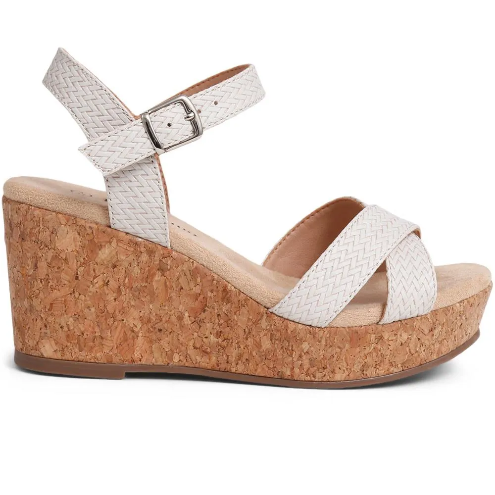 Wedge-Heel Platform Sandals  - BELWBINS39035 / 325 052