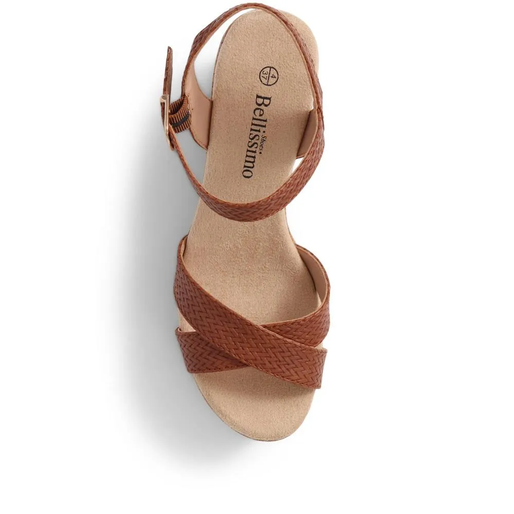Wedge-Heel Platform Sandals  - BELWBINS39035 / 325 052
