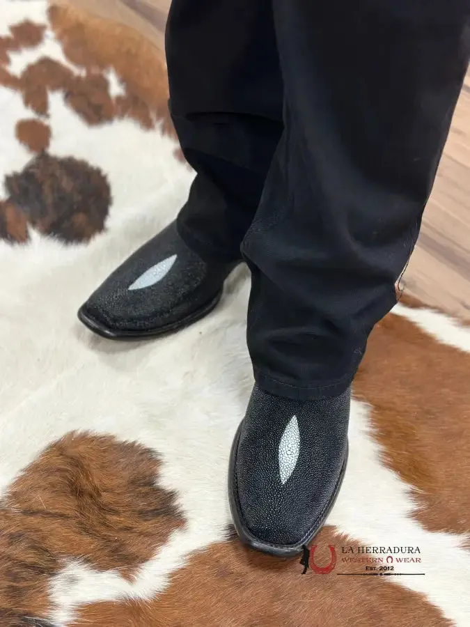 Wild West Dubai Short Boot Stingray Single Stone