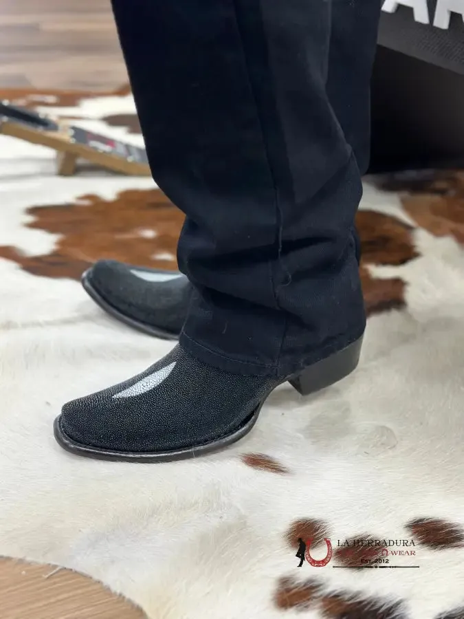 Wild West Dubai Short Boot Stingray Single Stone