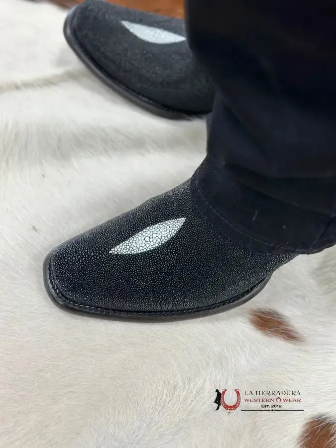 Wild West Dubai Short Boot Stingray Single Stone