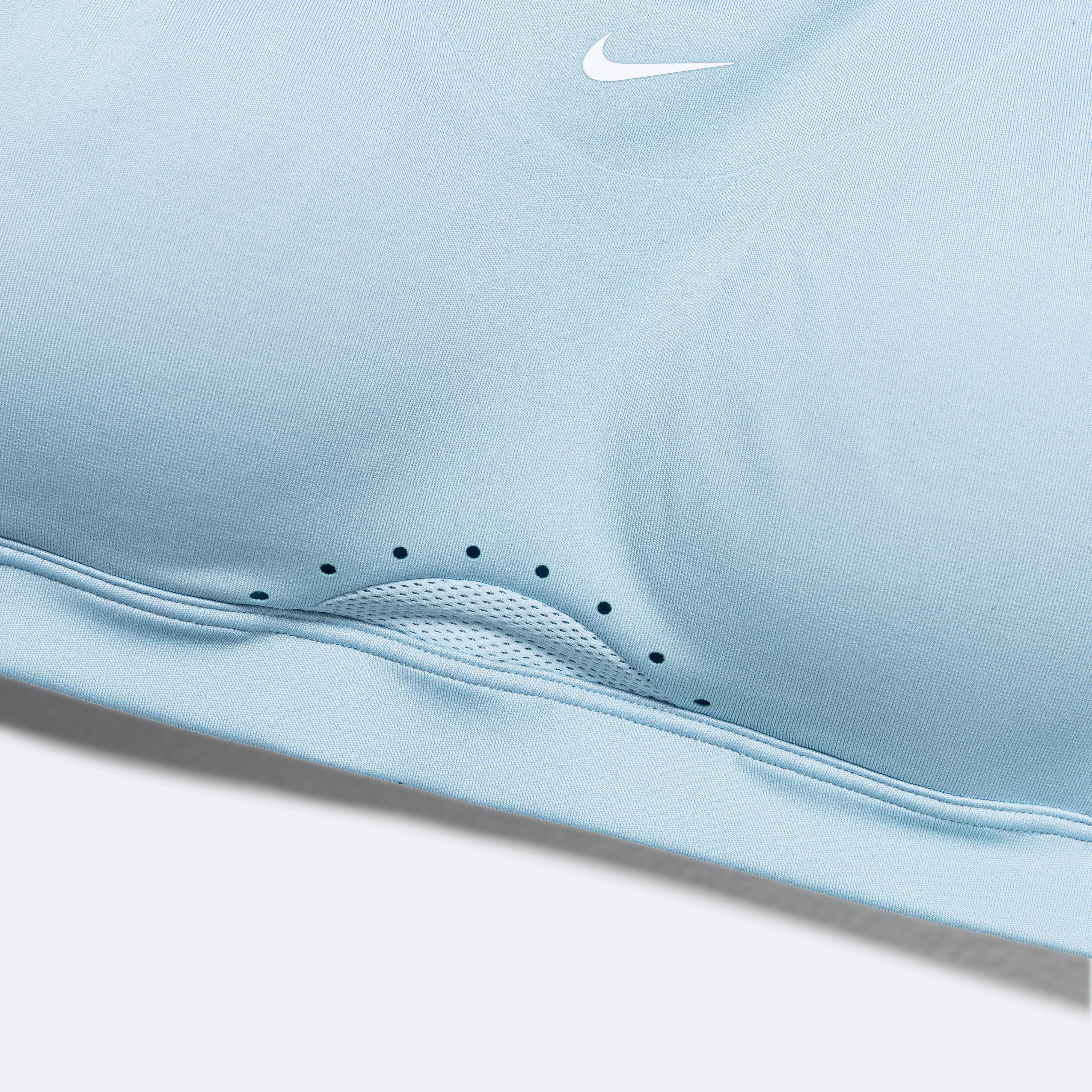 Womens Dri-FIT Alpha Bra - Lt Armory Blue/White