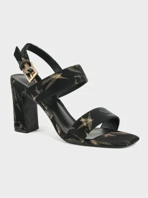 Womens "MINU" Block Heels Sandals