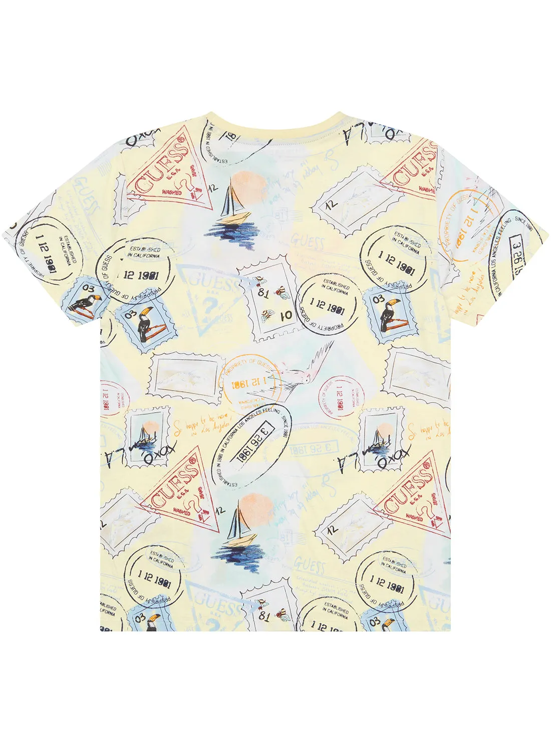 Yellow Post Stamp T-Shirt (7-16)